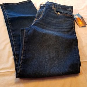 Old Navy Straight dark denim jeans 16 Husky